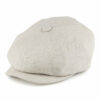 Alfie Irish Linen Newsboy Cap - Natural