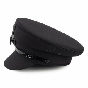 Chauffeurs Cap - Black