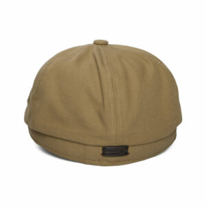Fawdon Cotton Newsboy Cap - Tan