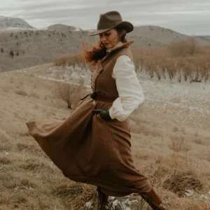Ford Fedora Hat - Brown