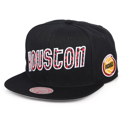 Houston Rockets Snapback Cap - NBA Wildback - Black