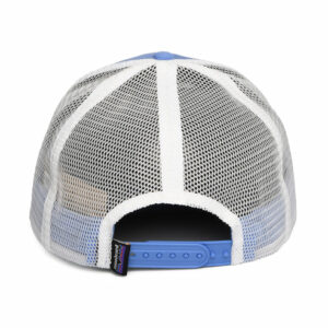 P-6 Logo Organic Cotton LoPro Trucker Cap - Ocean-White