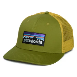 P-6 Logo Organic Cotton Trucker Cap - Moss