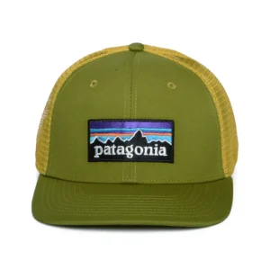 P-6 Logo Organic Cotton Trucker Cap - Moss