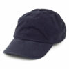 Washed Cotton Baseball Cap - Navy Blue