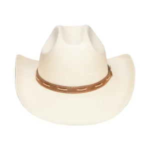 Western Toyo Straw Cowboy Hat - Bleach