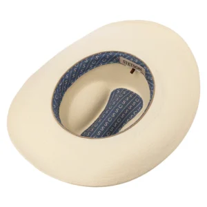 Western Toyo Straw Cowboy Hat - Bleach