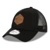 9FORTY A-Frame Trucker Cap - Heritage Patch - Black
