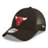 9FORTY Chicago Bulls Trucker Cap - NBA Home Field - Black