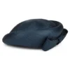 Alexia Straw Pillbox Hat - Navy Blue