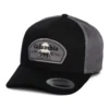 Bear Roam Road Ready Trucker Cap - Black-Grey