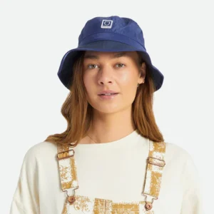 Beta Packable Bucket Hat - Navy Blue