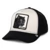 Black Panther Trucker Cap - Black-White