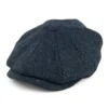 Brooklyn Newsboy Cap - Navy Blue