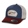 Buffalo Roam Road Ready Trucker Cap - Navy-Wine