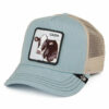 Cash Cow Trucker Cap - Light Blue