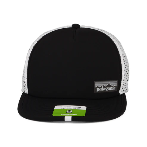 Duckbill Recycled Trucker Cap - Black