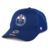 Edmonton Oilers Trucker Cap - NHL Branson MVP - Royal Blue