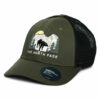 Embroidered Mudder Recycled Trucker Cap - Olive
