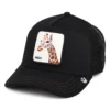 Giraffe Trucker Cap - Black