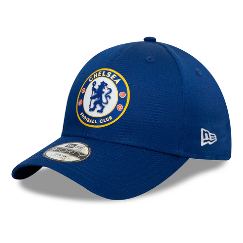Kids 9FORTY Chelsea FC Baseball Cap - Core Lion Crest - Blue