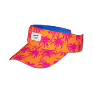 Kids Bynda Cotton Sun Visor - Orange-Pink