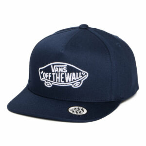 Kids Classic Patch Snapback Cap - Navy Blue