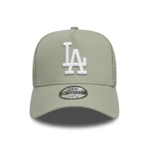 Kids L.A. Dodgers A-Frame Trucker Cap - MLB League Essential - Sage-White
