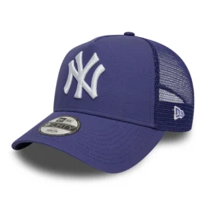 Kids New York Yankees A-Frame Trucker Cap - MLB League Essential - Ink-White