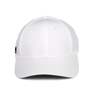 Kids Performance Blank Recycled Snapback Cap - White