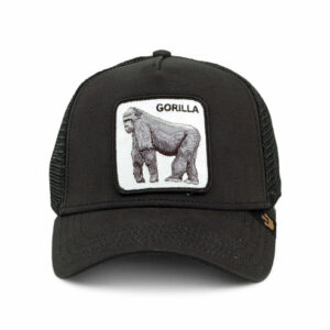 King Of The Jungle Trucker Cap - Black
