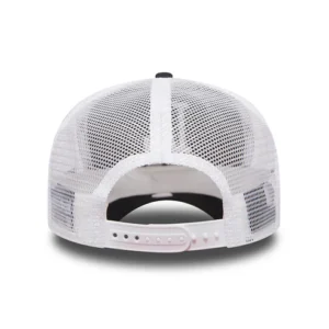 L.A. Dodgers A-Frame Trucker Cap - MLB Clean Trucker - Black-White