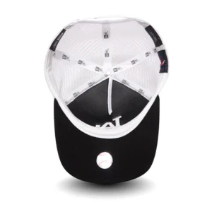 L.A. Dodgers A-Frame Trucker Cap - MLB Clean Trucker - Black-White