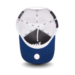 L.A. Dodgers A-Frame Trucker Cap - MLB Clean Trucker - Royal Blue-White