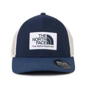 Mudder Deep Fit Recycled Trucker Cap - Blue-White