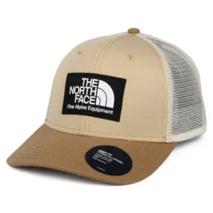 Mudder Deep Fit Recycled Trucker Cap - Light Brown-Sand
