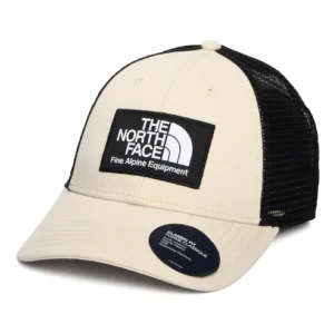 Mudder Recycled Trucker Cap - Beige-Black