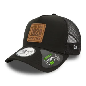 NE Repreve A-Frame Trucker Cap - Black