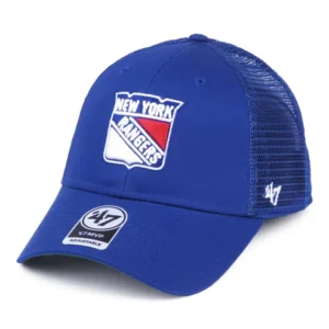 New York Rangers Trucker Cap - NHL Branson MVP - Blue