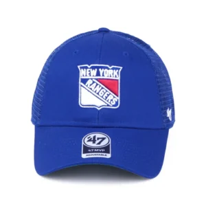 New York Rangers Trucker Cap - NHL Branson MVP - Blue