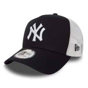 New York Yankees A-Frame Trucker Cap - MLB League Essential - Blue