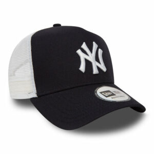 New York Yankees A-Frame Trucker Cap - MLB League Essential - Blue