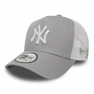 New York Yankees A-Frame Trucker Cap - MLB League Essential - Grey