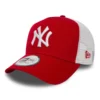 New York Yankees A-Frame Trucker Cap - MLB League Essential - Red