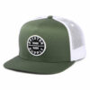 Oath MP Trucker Cap - Dark Sage-White