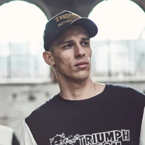 Oil Trucker Cap - Black