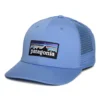 P-6 Logo Organic Cotton Trucker Cap - Ocean