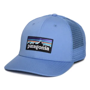 P-6 Logo Organic Cotton Trucker Cap - Ocean