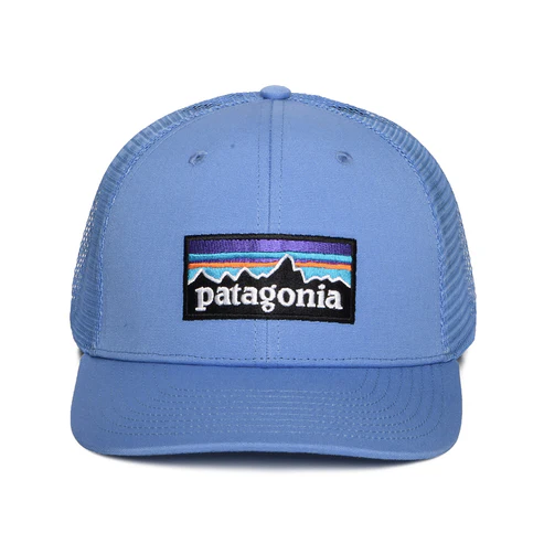 P-6 Logo Organic Cotton Trucker Cap - Ocean