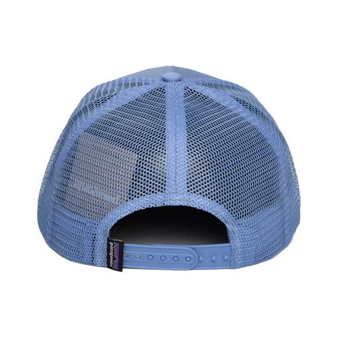 P-6 Logo Organic Cotton Trucker Cap - Ocean